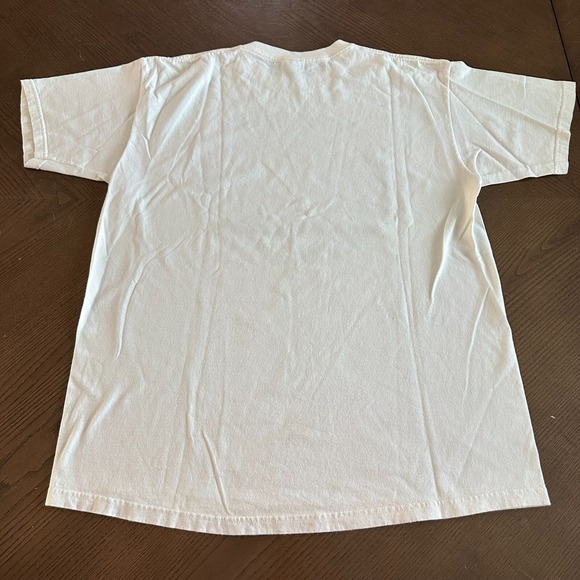 Anvil Neil Young T Shirt 2000 Music In Head Tour Official Band Concert White XL - Picture 5 of 6